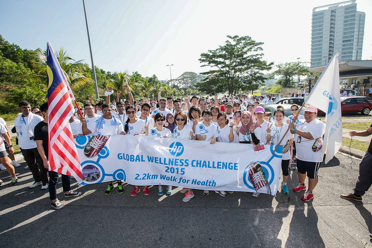 Define International - HP Global Wellness Challenge 2015